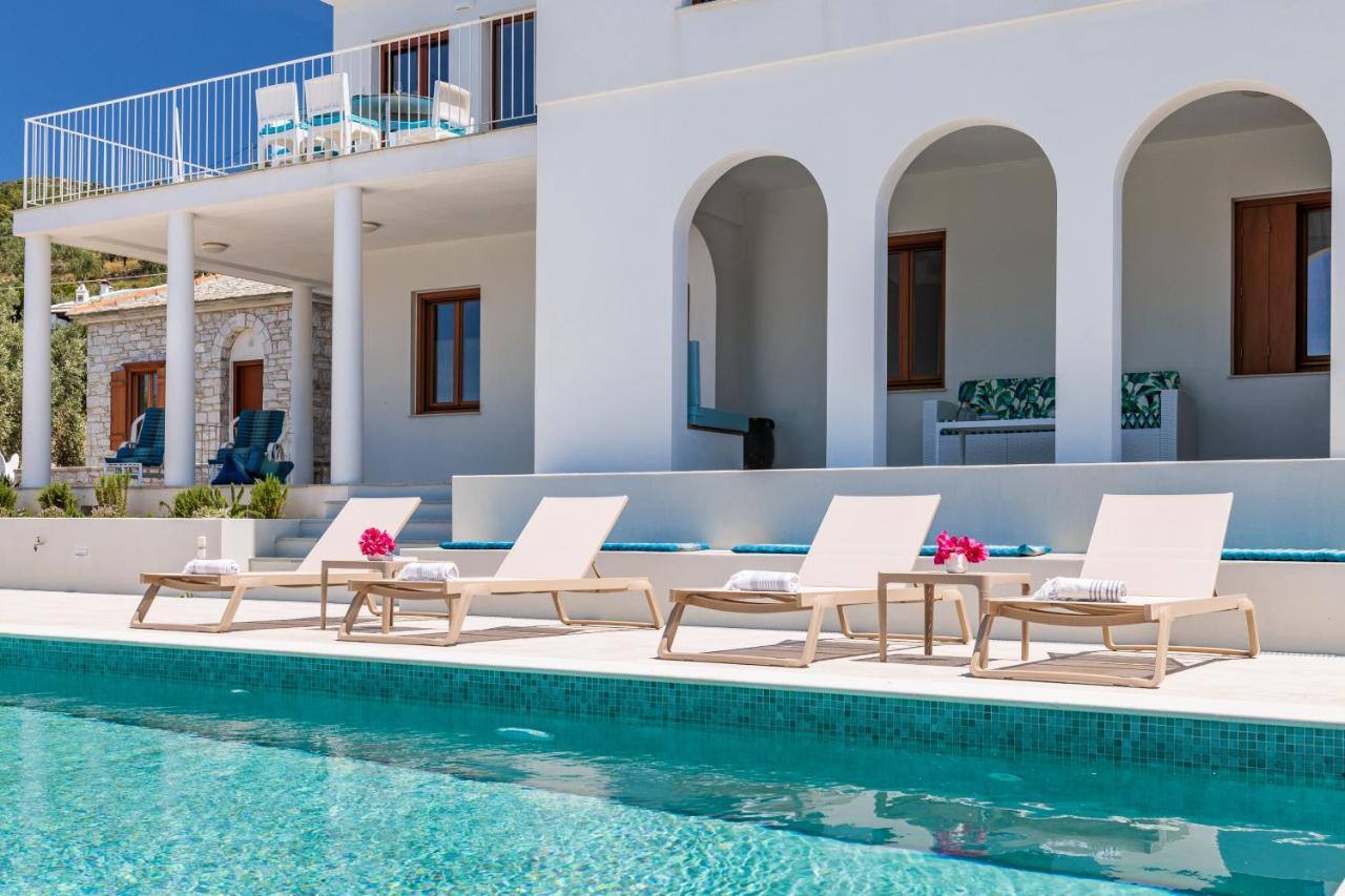 Sunshine Pool Villa Skopelos Exterior foto