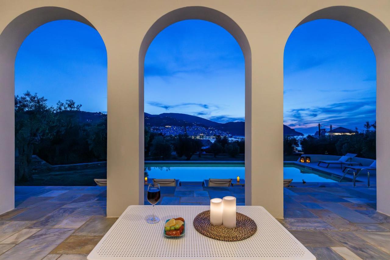 Sunshine Pool Villa Skopelos Exterior foto