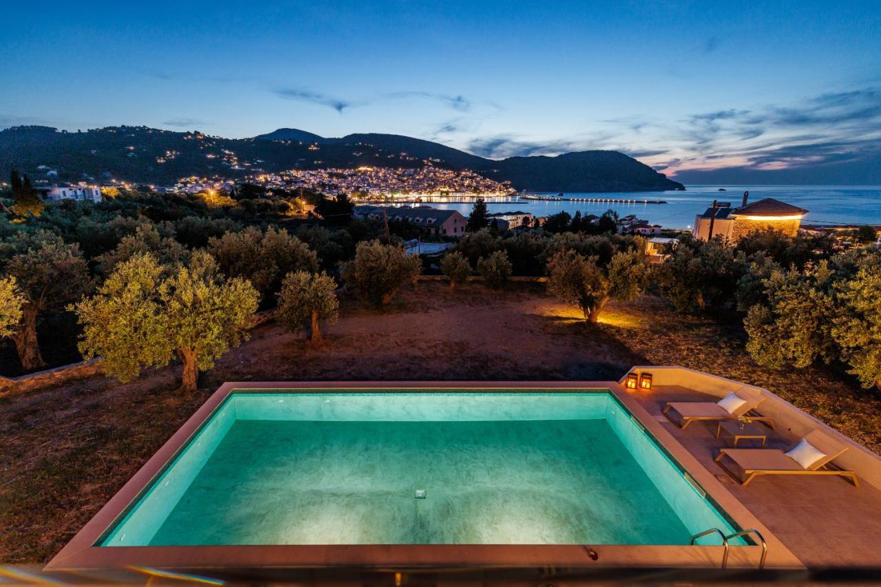 Sunshine Pool Villa Skopelos Exterior foto